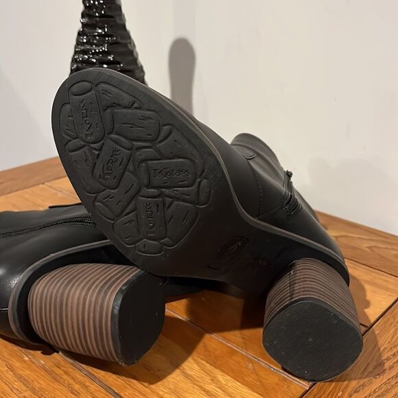 EUC Kork-Ease Block Heel Destiny Bootie Size 9. - Picture 6 of 9